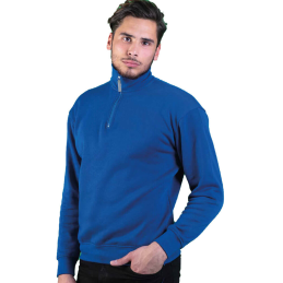 Felpa unisex con zip