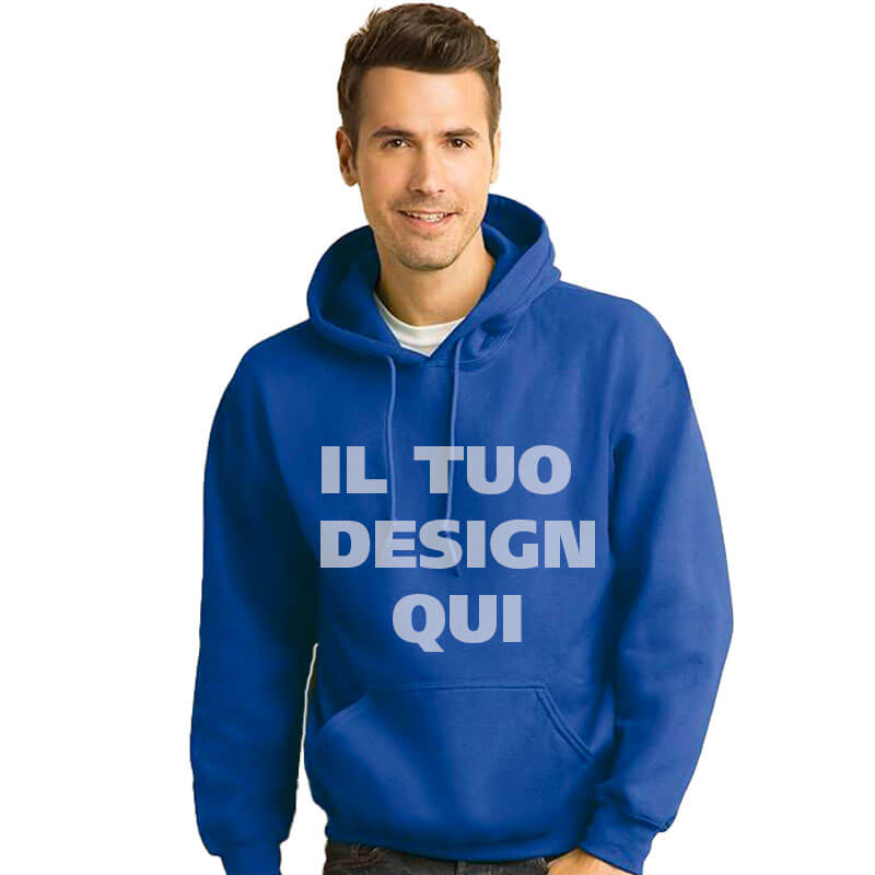 Felpa unisex con cappuccio Gildan