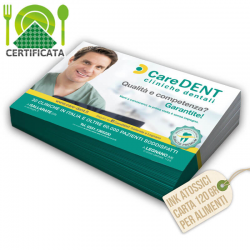 Tovagliette carta certificata 120 gr stampa a colori