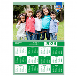 Calendari A3 annuale pagina singola