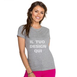 T-shirt donna girocollo...