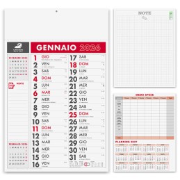 Calendario Olandese notes