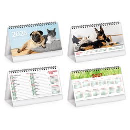 Calendario tavolo Cani e Gatti
