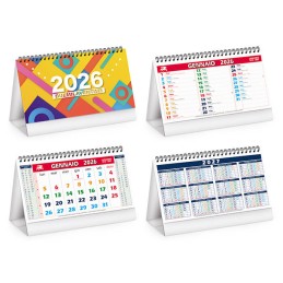 Calendario tavolo Multicolor