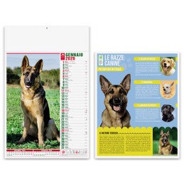 Calendario Illustrato Cani...