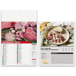 Calendario Illustrato Carni