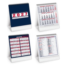 Calendario tavolo trittico