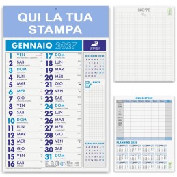 Calendario Olandese notes