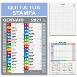 Calendario Olandese Block