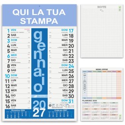 Calendario Olandese Colors