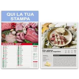 Calendario Illustrato Carni