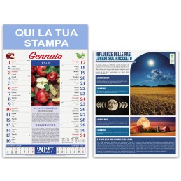 Calendario Illustrato Lunario