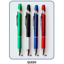 Penna in plastica QUEEN